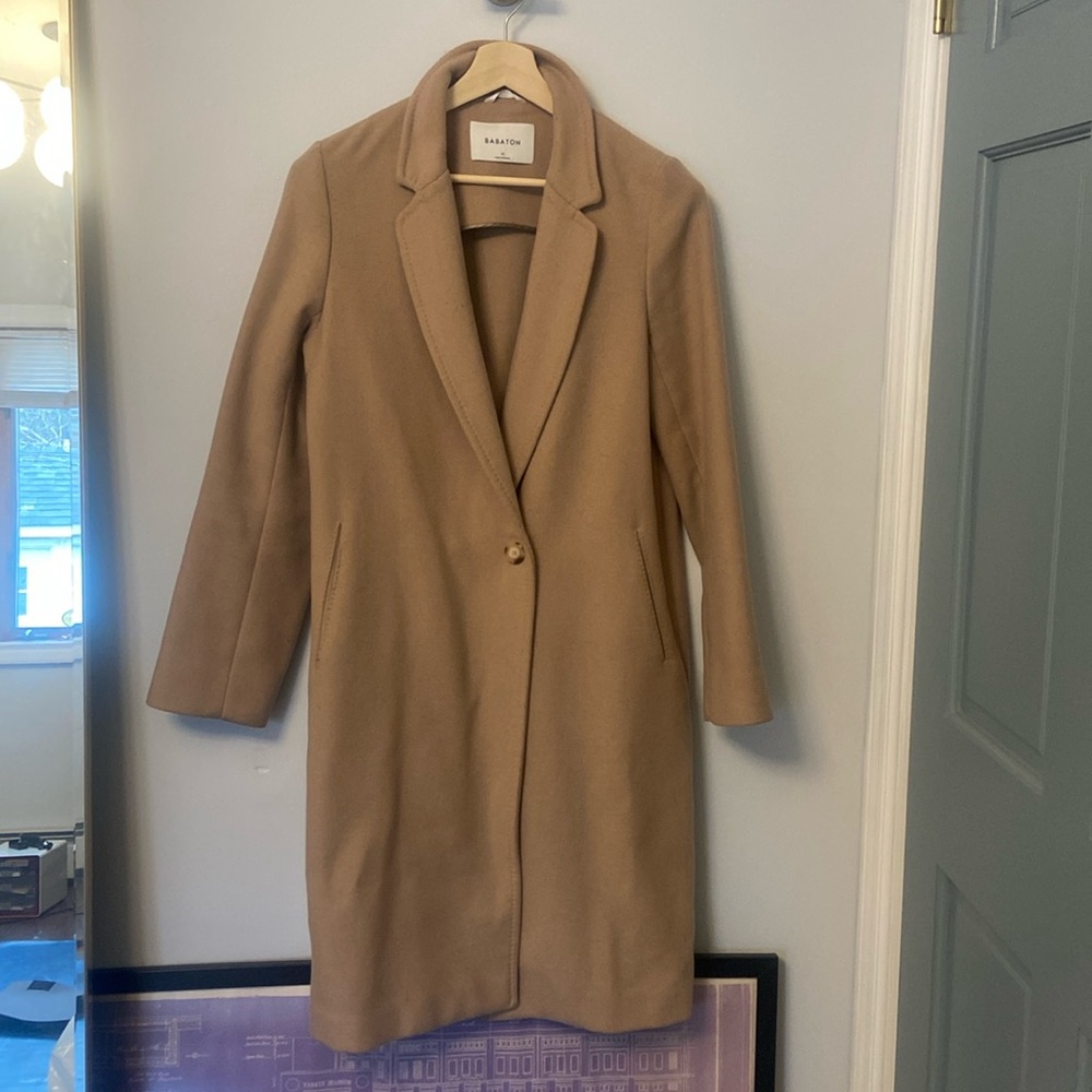 Aritzia Babaton Wool Coat